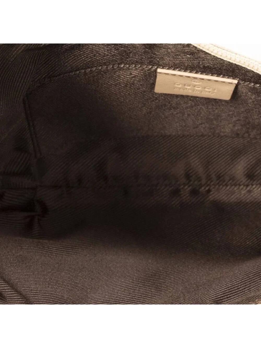 Gucci Pochette Hobo Beige GG Canvas - Picture 9 of 10